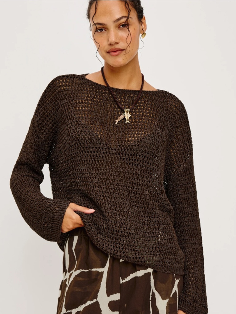 Rails Evangeline Sweater
Espresso $309 (worn only in photo shoot) - Picture 2 of 10